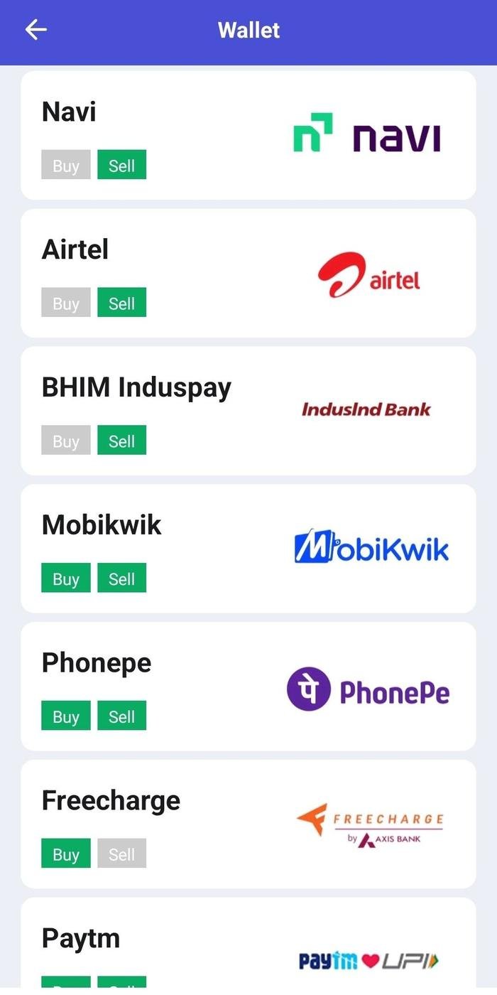 IncoinPay Payment Methods